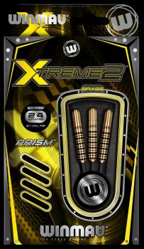 Winmau Xtreme2 Messing Steeldart 24g Ringed