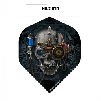 Alchemy Flights - Std - No2 - Black - Mechanical Skull