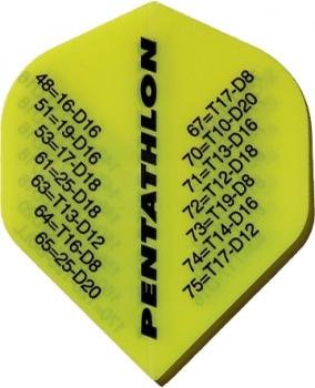 Pentathlon Flights Checkout Yellow