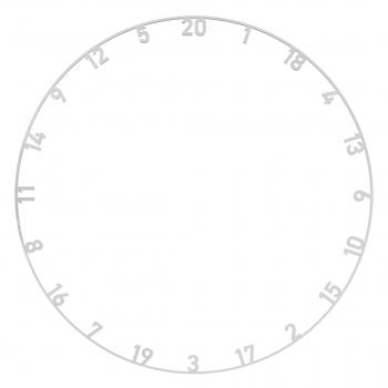 Preview: Bull's Number Ring Set (Einzeln)