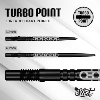Shot - Turbo Goths Black Stahlspitzen