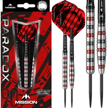 Mission Paradox Straight - M2 - 90% - Electro - Black & Red