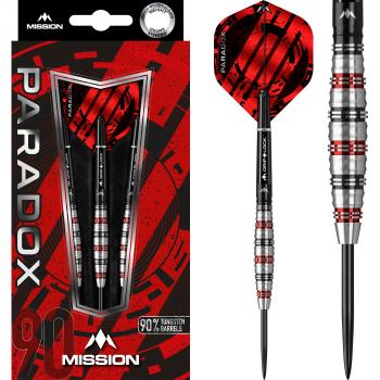 Mission Paradox Straight - M2 - 90% - Electro - Black & Red