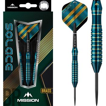 Mission Solace - Blue / Green Electro Brass Darts M1