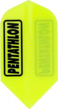 Pentathlon Flights solid Slim Yellow