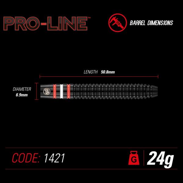 Winmau Pro-Line 90% Steeldart 24g