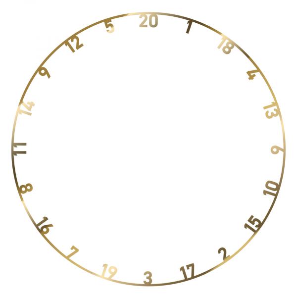 Bull's Number Ring Set (Einzeln)