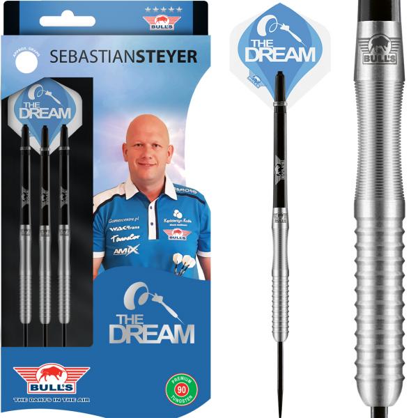Bull's - Sebastian Steyer E2 - 90% - Steeltip
