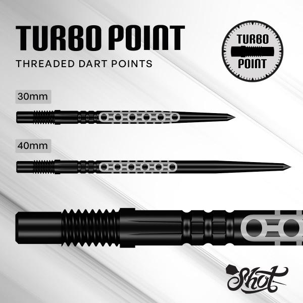Shot - Turbo Goths Black Stahlspitzen