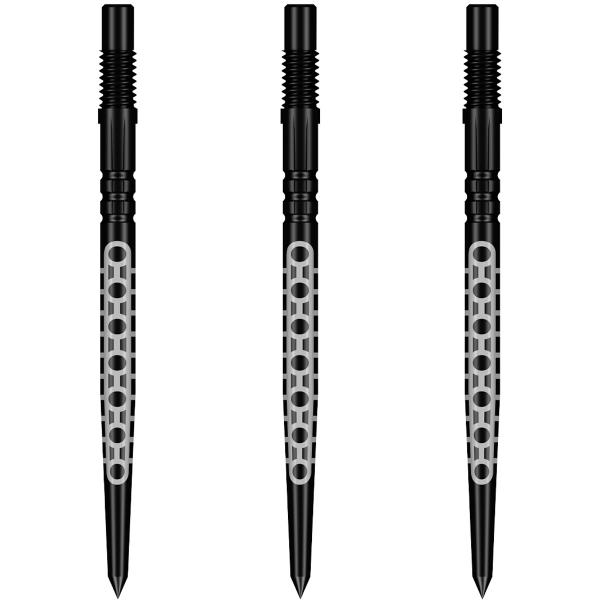 Shot - Turbo Goths Black Stahlspitzen