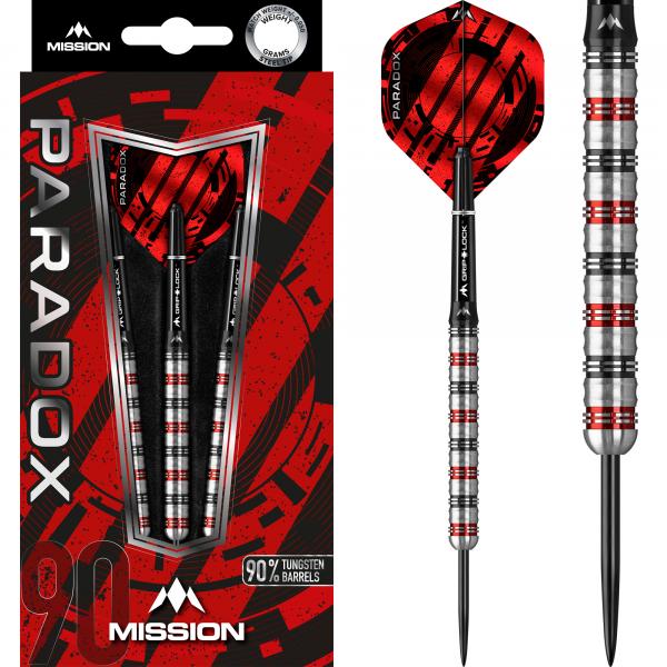 Mission Paradox Straight - M1 - 90% - Electro - Black & Red